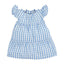 Mini Blue Gingham Dress - Mud Pie