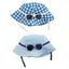 Gingham Hat & Sunglasses Set - Mud Pie