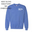 BKP Gildan Crewneck 18000 - Printed - Heather Royal