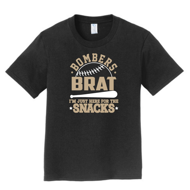 Bombers Brats Snacks Printed Tee - SS & LS Options