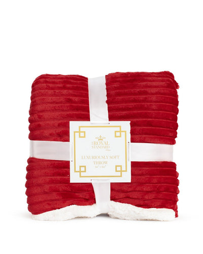 Larissa Throw Blanket Red - Royal Standard