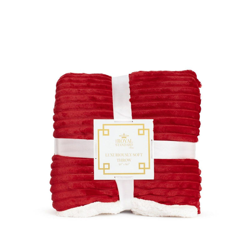 Larissa Throw Blanket Red - Royal Standard