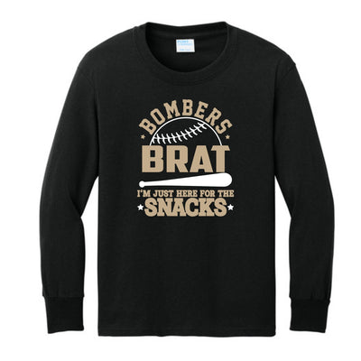 Bombers Brats Snacks Printed Tee - SS & LS Options