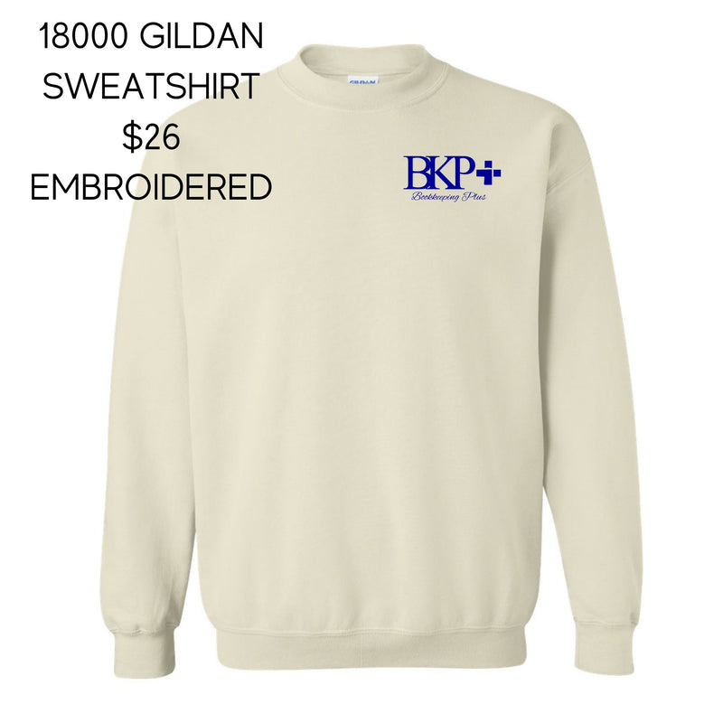 BKP Gildan Crewneck 18000 - Printed - Sand