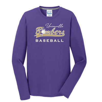 Bombers Baseball Printed DRIFIT TShirt - (Short Sleeve & Long Sleeve Option)