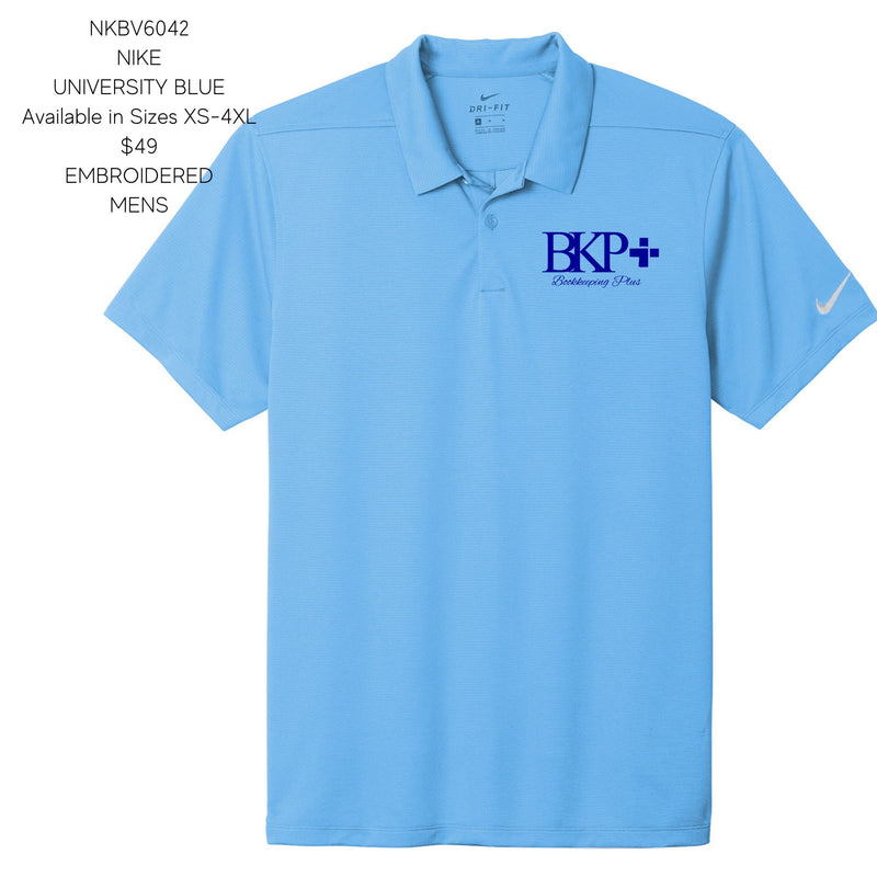 BKP Men's Nike Polo University Blue