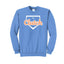 Clutch Softball Printed Crewneck - Carolina Blue (Click for More Logo Options)