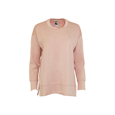 Nude - Modal Spandex High Low Crewneck
