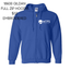 MTPS Gildan® Heavy Blend™ Full-Zip Hooded Sweatshirt 18600 - Embroidered