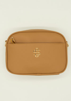 Ibza Leather Clutch Crossbody Coco- Simply Southern