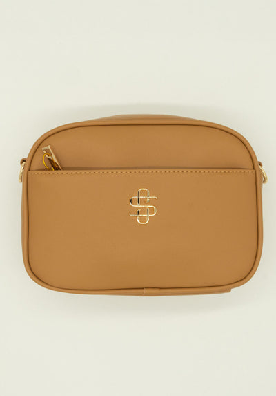 Ibza Leather Clutch Crossbody Coco- Simply Southern