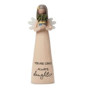 Bright Blessings Daughter Angel Figurine - Crossroads