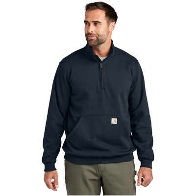 JKL/SPS Carhartt Midweight 1/4 Zip Mock Neck Sweatshirt - CT105294