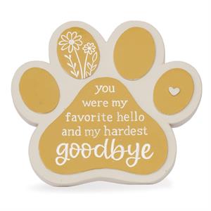 Dog Bereavement Plaque Figurine - Crossroads