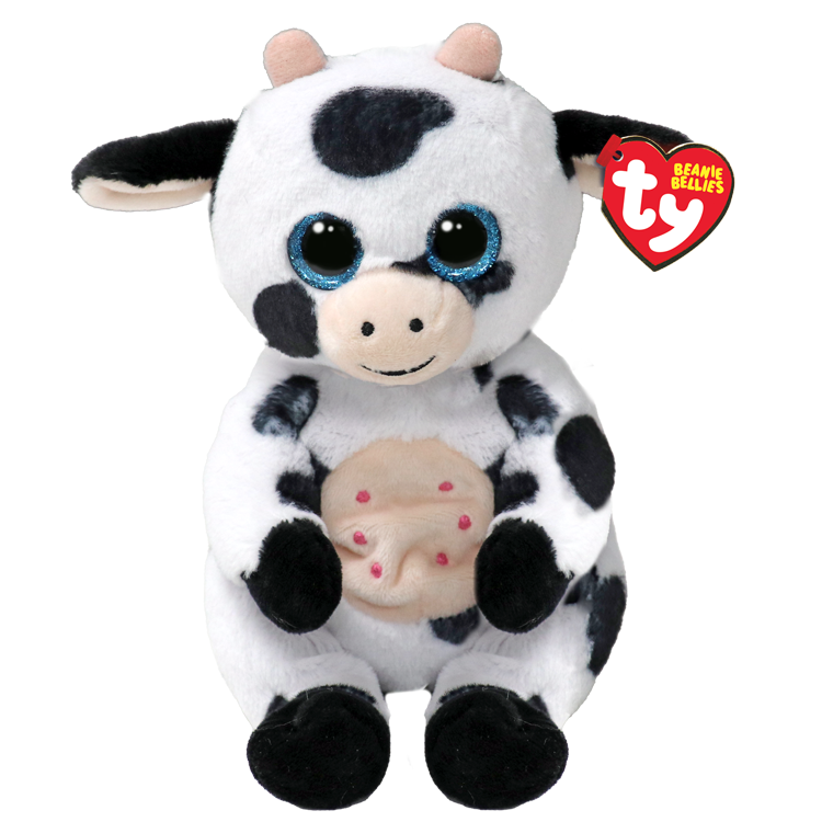 Herdly - Cow Belly - TY Beanie Baby
