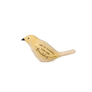 Friendship Thankful Yelllow Bird Figurine - Crossroads