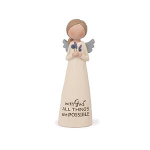 With God All Things are Possible Angel Figurine - Crossroads
