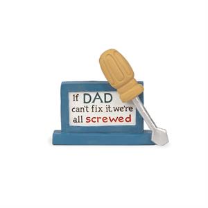 If Dad Can't Fix It Figurine - Crossroads