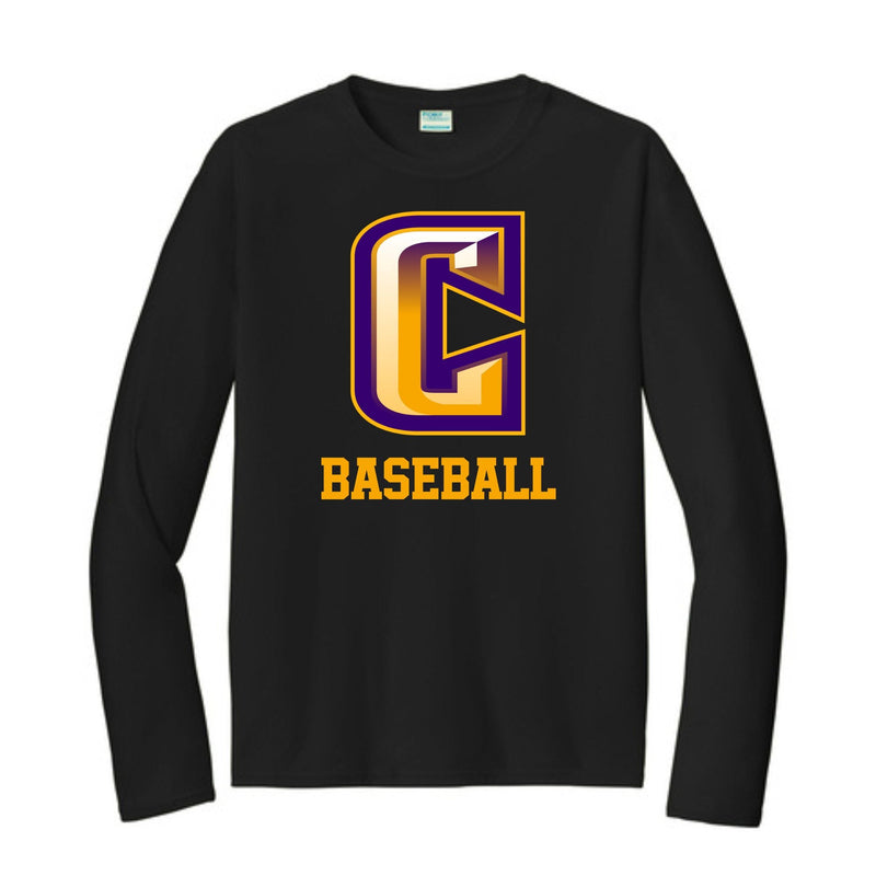 Port & Co Long Sleeve Performance Tee- Printed