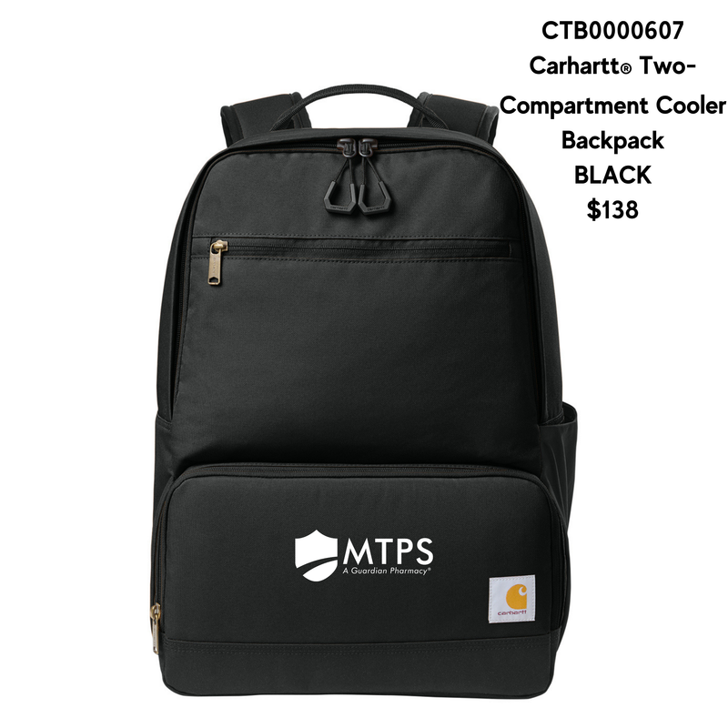 MTPS CTB0000607  Carhartt® Two-Compartment Cooler Backpack