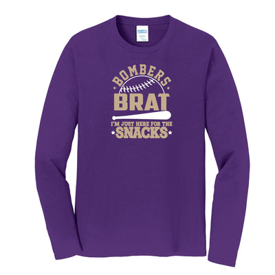 Bombers Brats Snacks Printed Tee - SS & LS Options