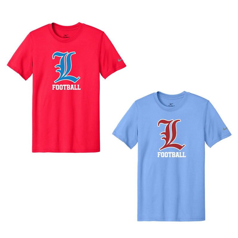 Liberty Football Nike Tee - L Logo