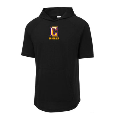 Sport-Tek ® PosiCharge ® Tri-Blend Wicking Short Sleeve Hoodie ST404