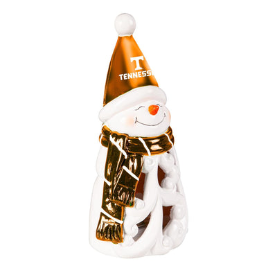 University of Tennessee Snowman LED Statuary - Evergreen