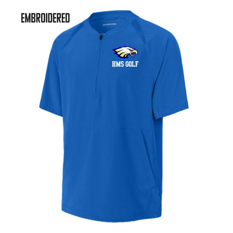 YOUTH Harris Middle Golf Cage Jacket 1/4 Zip - Multiple Color Options