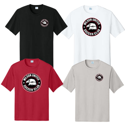 Wilson Soccer Club Printed DRIFIT TShirt (Click For Logo Options)