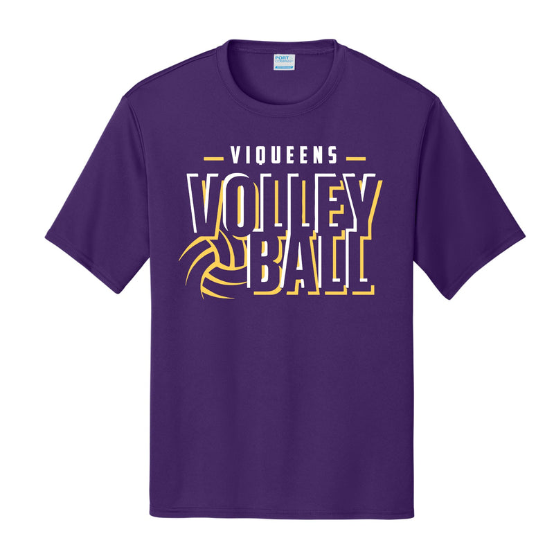 Viqueens Volleyball Mirrored Design