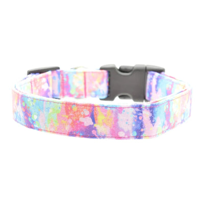 Paint Splatter Dog Collar - Monogrammed