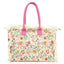 Floral Fringe Tote Bag