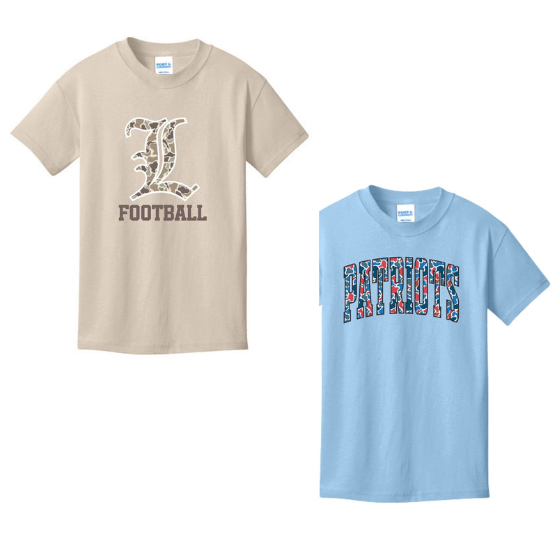 Liberty Football - Camo Designs