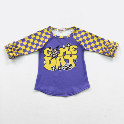 Game Day Raglan - Purple