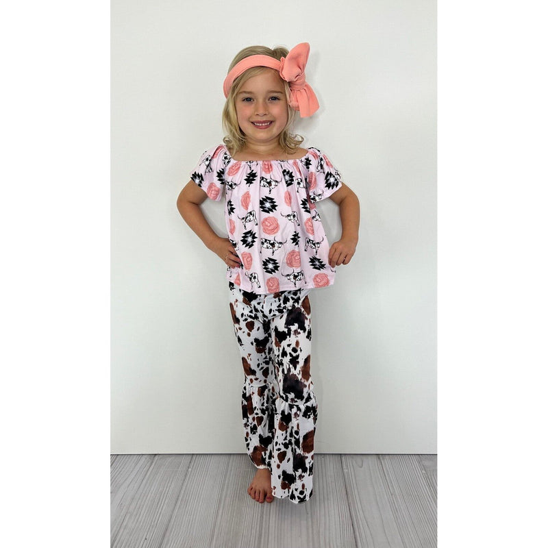 Rose Steer Girls Set