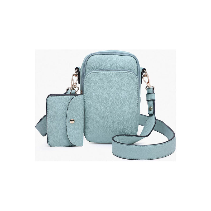 Seafoam Parker Crossbody - Monogrammable