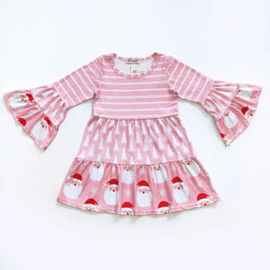 Pink St. Nick Girls Dress