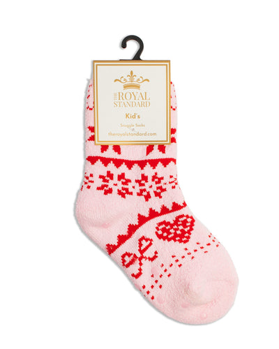 Kid's Christmas Sweater Snuggle Socks - Royal Standard