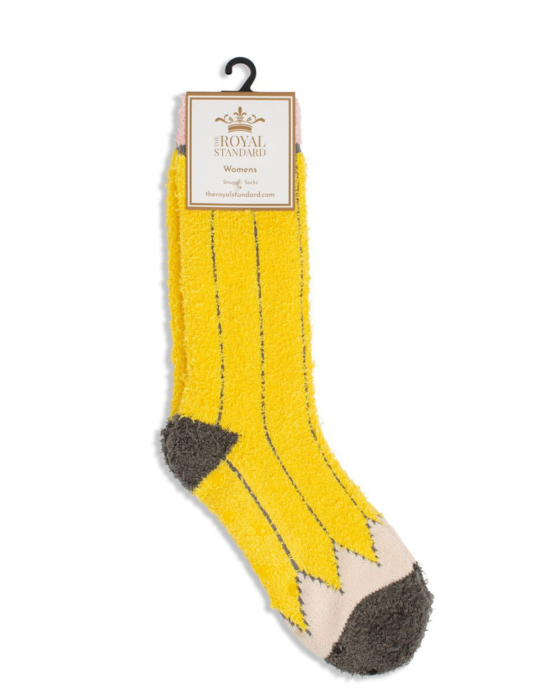 Pencil Snuggle Socks - Royal Standard