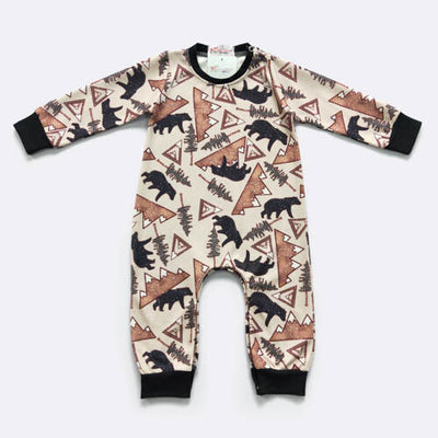 Black Bear Mountain Boy Romper