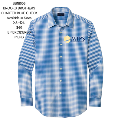 MTPS Brooks Brothers- Embroidered