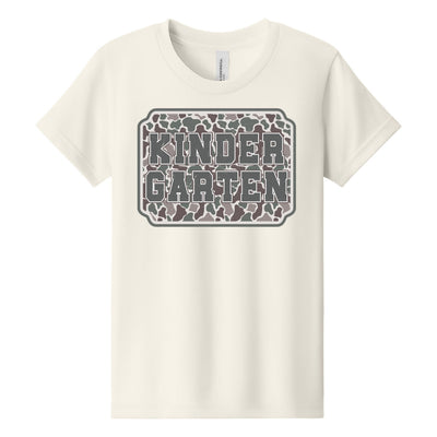 Kindergarten Back To School Printed Tee