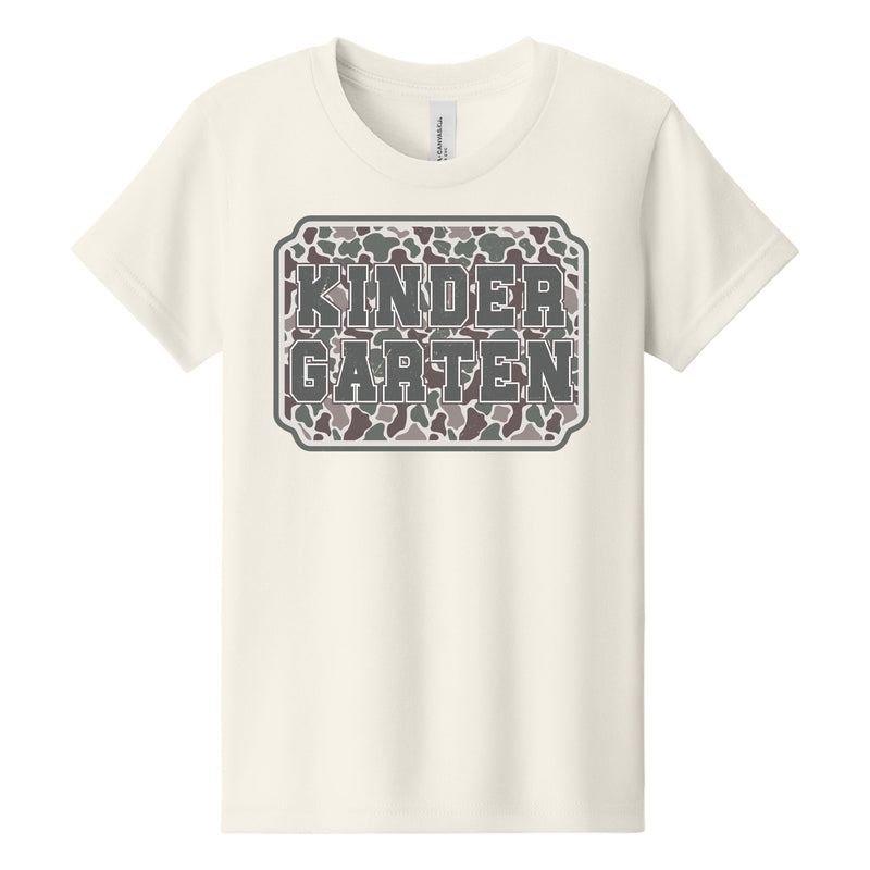 Kindergarten Back To School Printed Tee