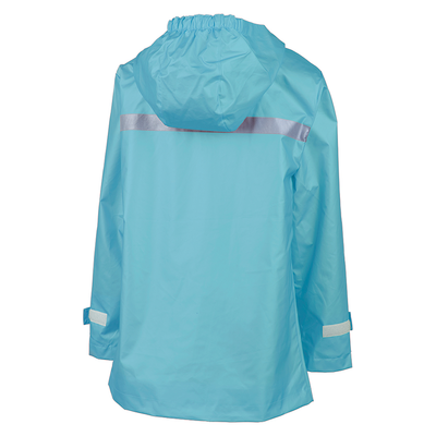 Aqua - Girl's New Englander Rain Jacket - Charles River