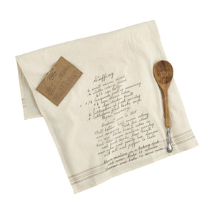 Recipe Spoon & Towel Set - Mud Pie