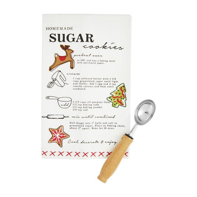 Sugar Cookie Recipe Towel Set - Mud Pie