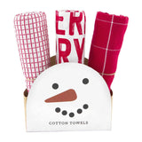 Snowman Towel Set - Mud Pie