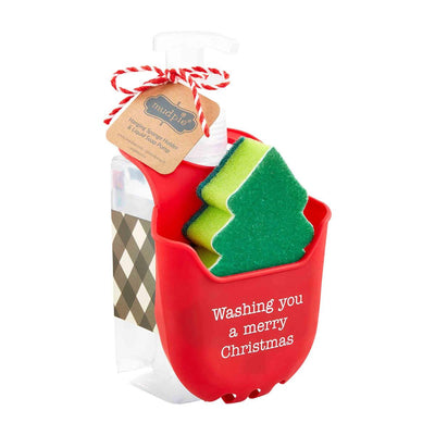 Tree Soap & Sponge Caddy Set - Mud Pie