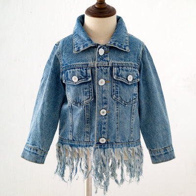 Fringe Jean Jacket - Clover Cottage